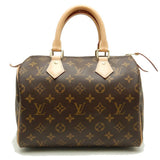 Louis Vuitton Monogram Speedy 25 Brown Mini Boston Bag