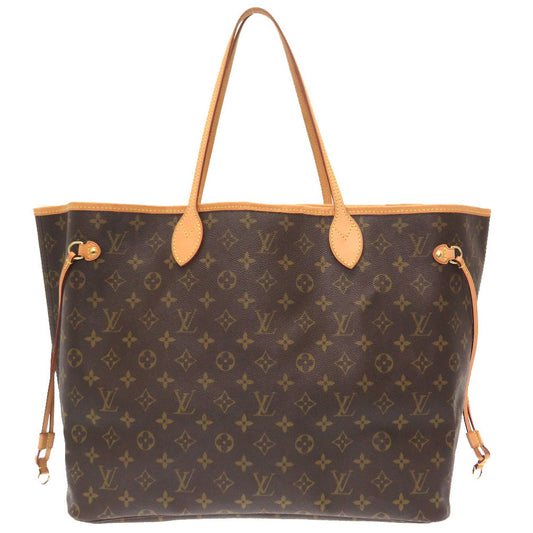 Louis Vuitton Monogram Neverfull GM Tote Bag Brown