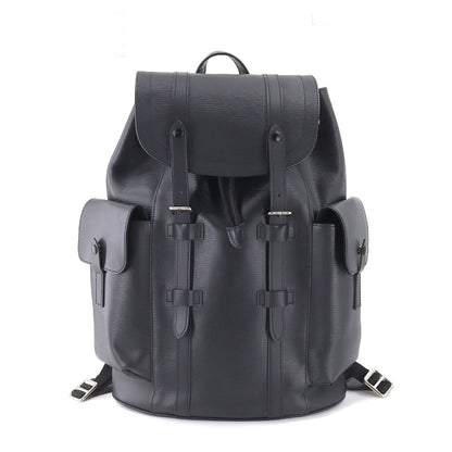 Louis Vuitton Epi Christopher PM Backpack Rucksack Leather Noir
