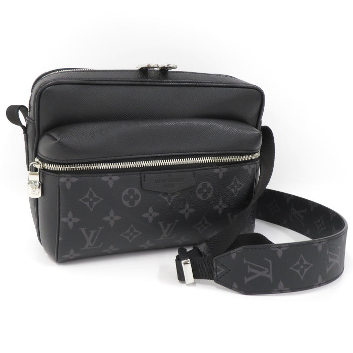 Louis Vuitton Outdoor Messenger PM Monogram Eclipse Leather Black