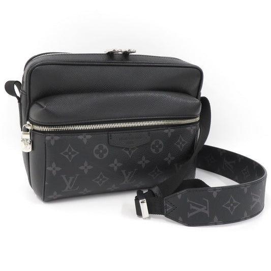 Louis Vuitton Outdoor Messenger PM Monogram Eclipse Leather Black