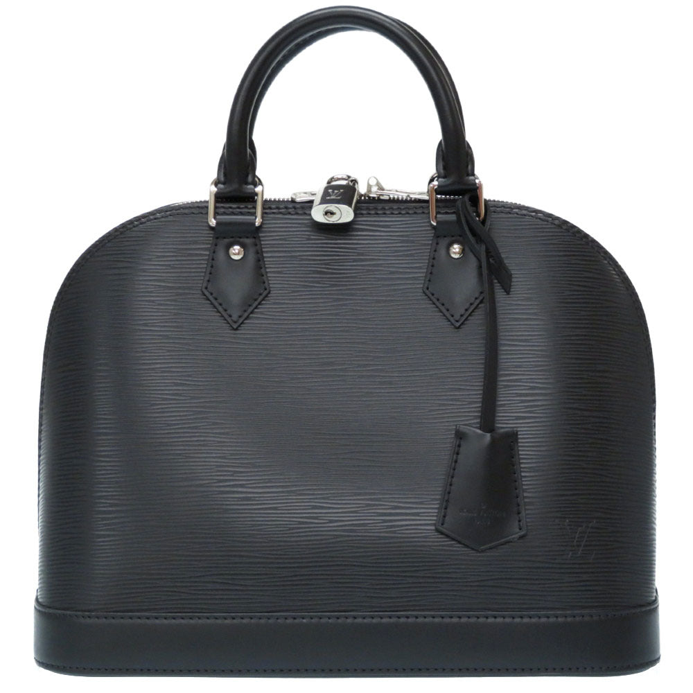 Louis Vuitton Epi Alma PM Handbag Noir Black