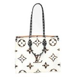 Louis Vuitton 2 Way Monogram Jungle On The Go GM Tote Bag Orange/White