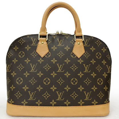 Louis Vuitton Alma Monogram Handbag Brown