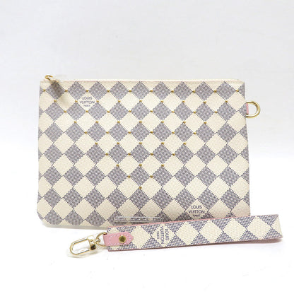 Louis Vuitton City Pochette Damier Azur Pouch Studs