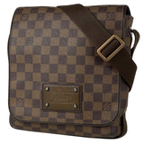 Louis Vuitton Brooklyn PM Crossbody Shoulder Bag Damier Brown