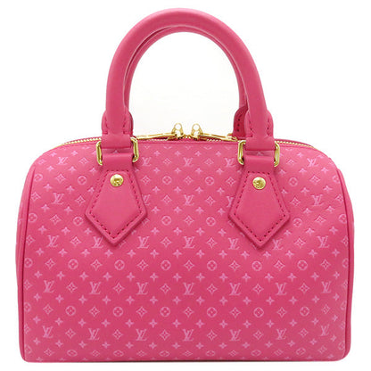 Louis Vuitton Speedy Bandouliere 20 Rose Shoulder Bag Pink