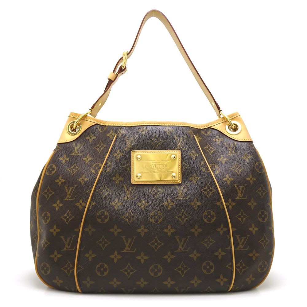 Louis Vuitton Monogram Galliera PM Brown Shoulder Bag Tote