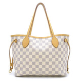 Louis Vuitton Damier Azur Neverfull PM Tote Bag