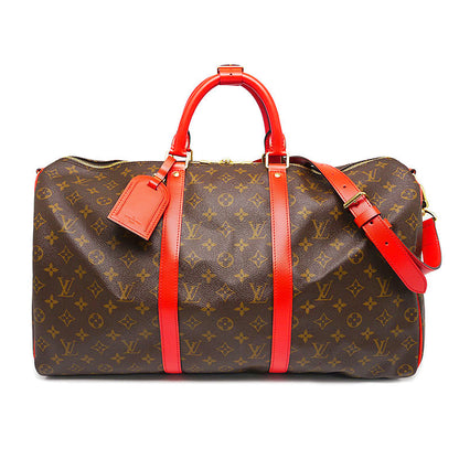 Louis Vuitton Keepall Bandouliere 50 Monogram Red