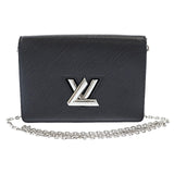 Louis Vuitton Epi Portefeuille Twist Belt Chain Shoulder Bag
