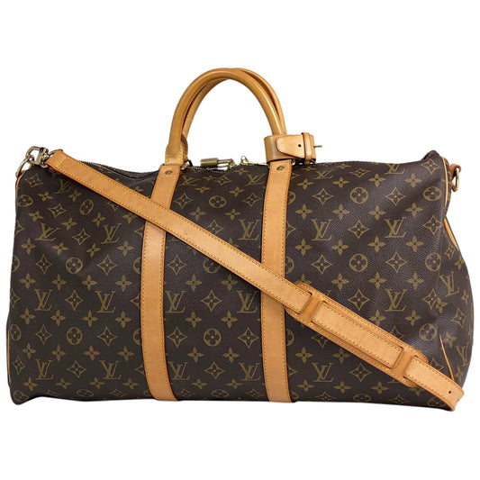 Louis Vuitton Keepall Bandouliere 50 Travel Business Trip Boston Bag