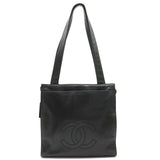 Chanel Here Mark Shoulder Bag Shawl Lambskin Leather