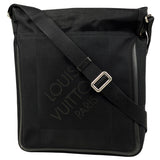 Louis Vuitton Compagnon Shoulder Bag Diagonal Damier Jean Noir