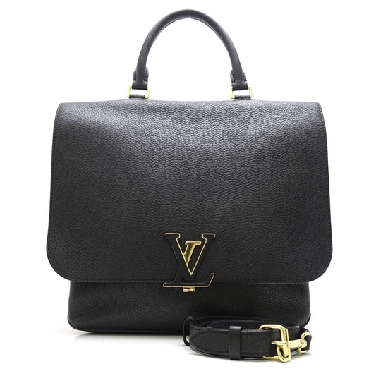 Louis Vuitton Volta 2WAY Bag Noir Taurillon Leather Black