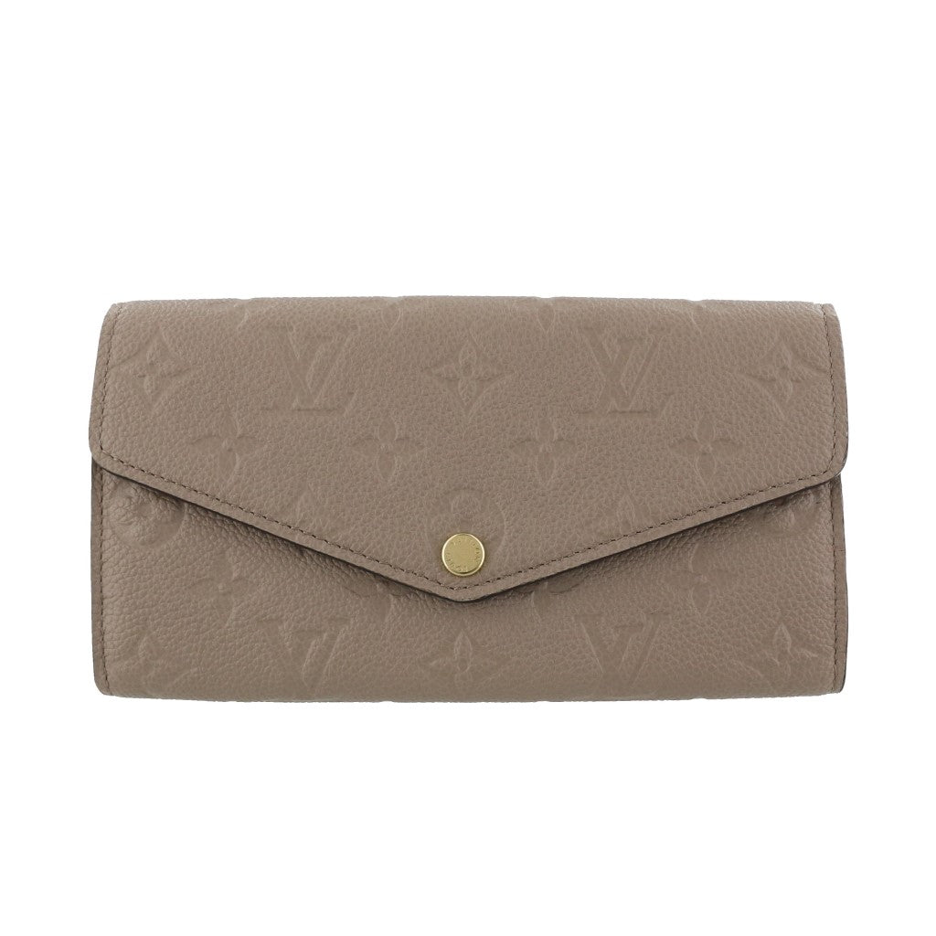 Louis Vuitton Long Wallet Monogram Implant Portefeuille Sarah