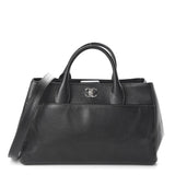 Chanel Caviar Cerf Executive Shopper Tote Black