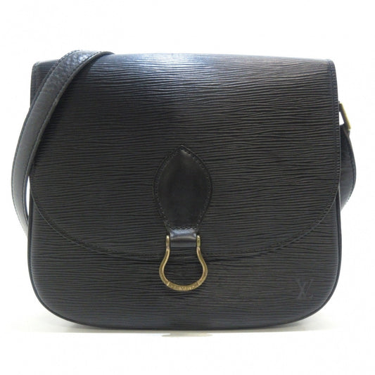 Louis Vuitton Saint Cloud Shoulder Bag Noir Leather