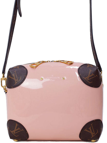 Louis Vuitton Patent Calf Leather Monogram Canvas Venice Shoulder Bag