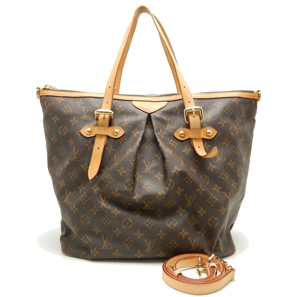 Louis Vuitton  Monogram Palermo GM Brown 2WAY Tote Bag
