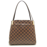Louis Vuitton Damier Marylebone PM Ebene Shoulder Bag Brown