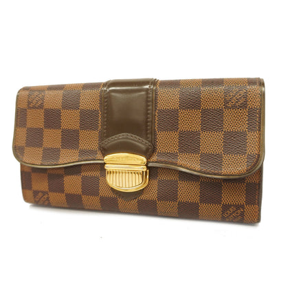 Louis Vuitton Bifold Long Wallet Damier Portefeuille Sistine