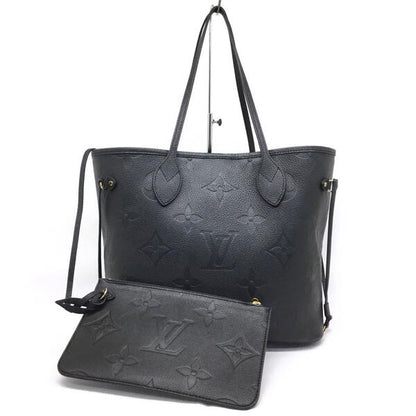 Louis Vuitton Neverfull MM Tote Bag Monogram Implant Black