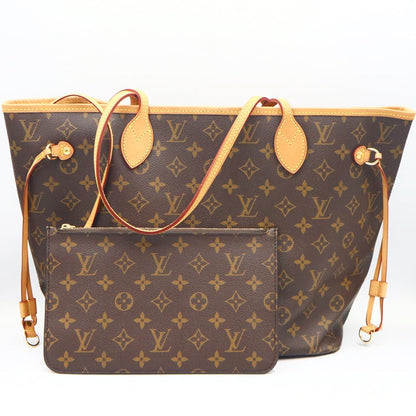 Louis Vuitton Neverfull MM Tote Bag Shoulder Pouch
