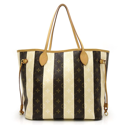 Louis Vuitton  Monogram Rayleur Neverfull MM Striped Tote Bag