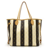 Louis Vuitton  Monogram Rayleur Neverfull MM Striped Tote Bag