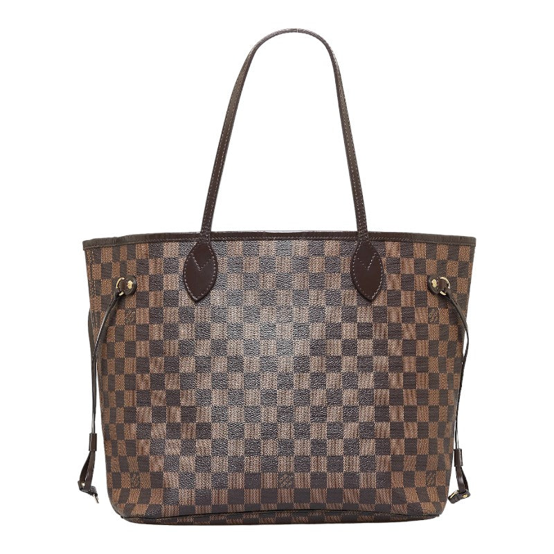 Louis Vuitton Damier Neverfull MM Tote Bag Shoulder Bag Brown