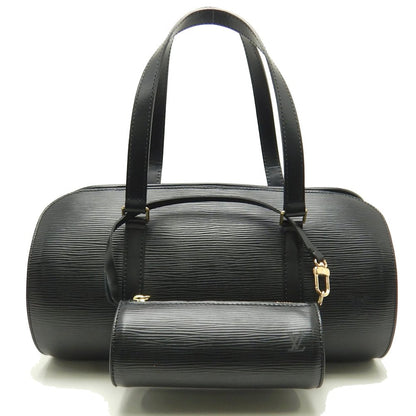 Louis Vuitton Epi Soufflot Noir Black Handbag