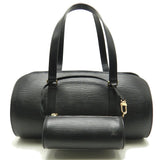 Louis Vuitton Epi Soufflot Noir Black Handbag