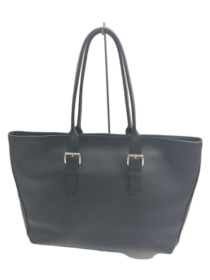 Louis Vuitton Canva Voyage Cuir Taurillon Noir Leather