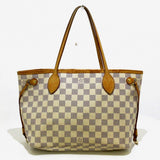 Louis Vuitton Neverfull PM Tote Bag Azure Damier Canvas
