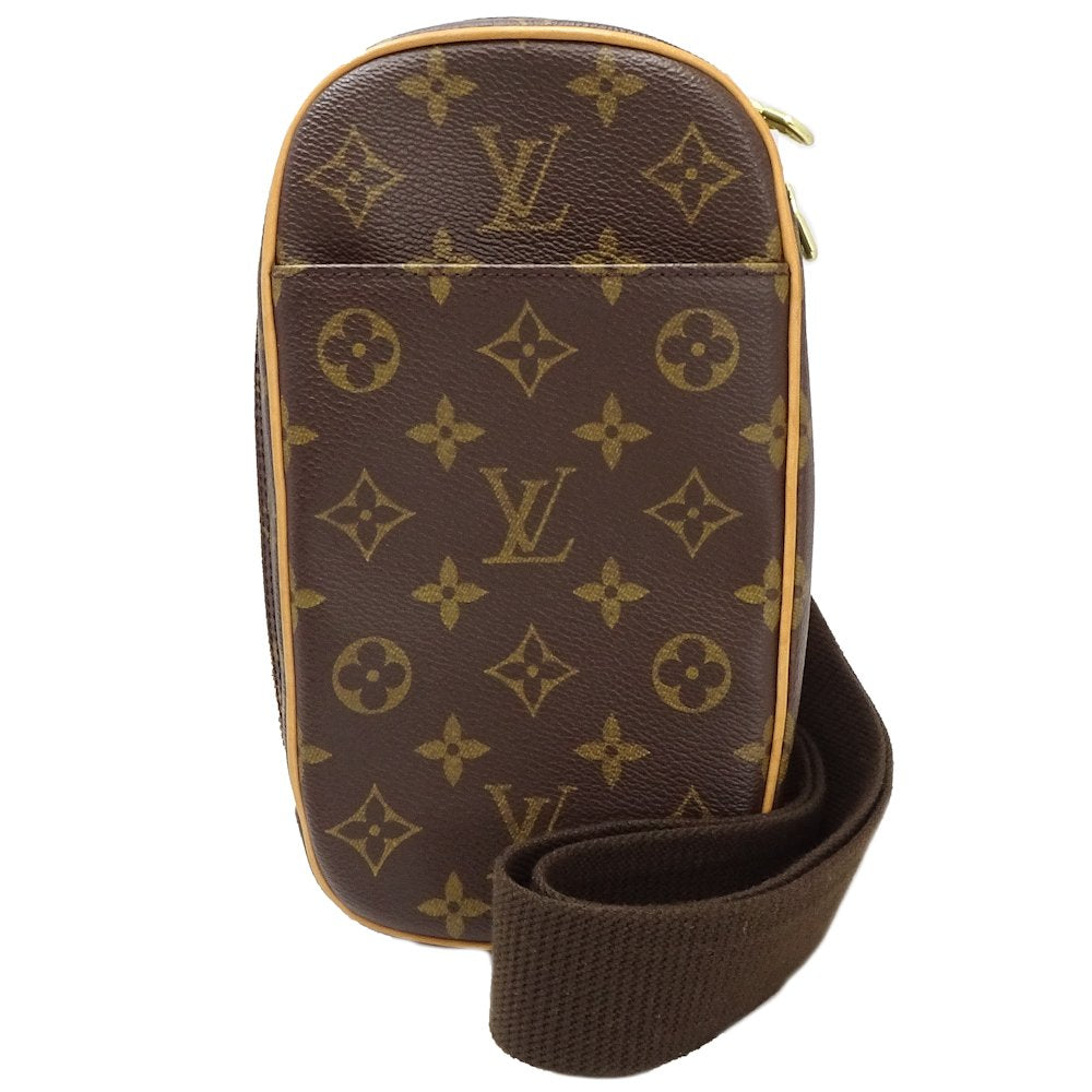 Louis Vuitton Body Bag Monogram Pochette Ganju Brown