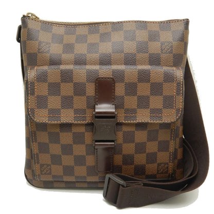 Louis Vuitton Damier Pochette Melville Ebene Diagonal Brown