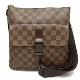 Louis Vuitton Damier Pochette Melville Ebene Diagonal Brown