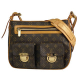 Louis Vuitton Hudson GM Crossbody Shoulder Bag Monogram Brown