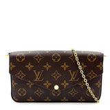 Louis Vuitton Monogram Pochette Felicie Chain Shoulder Bag