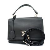 Louis Vuitton Lock Me 2 Cartable Noir Shoulder Bag Black