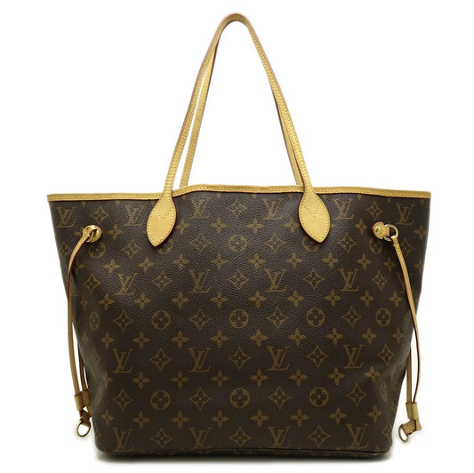 Louis Vuitton Monogram Neverfull MM Brown Tote Bag
