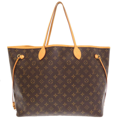 Louis Vuitton Monogram Neverfull GM Tote Bag Brown