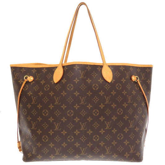 Louis Vuitton Monogram Neverfull GM Tote Bag Brown