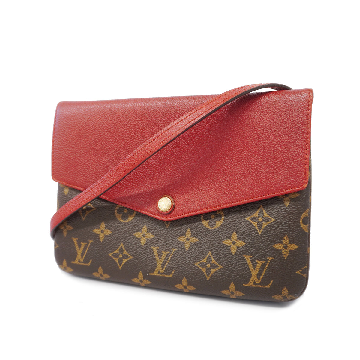Louis Vuitton Shoulder Bag Monogram Twice