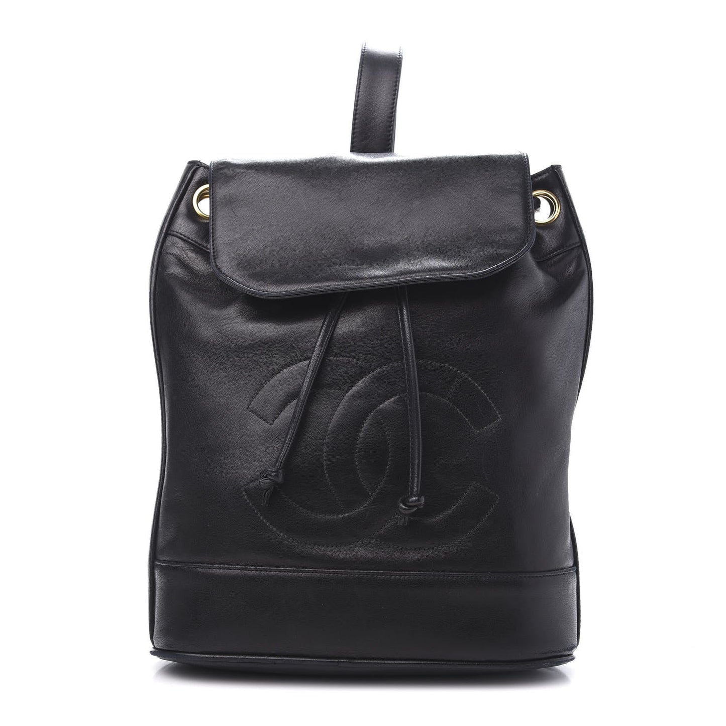 Lambskin CC Timeless Backpack Black