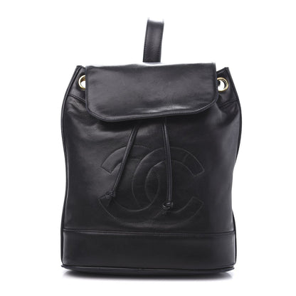 Lambskin CC Timeless Backpack Black