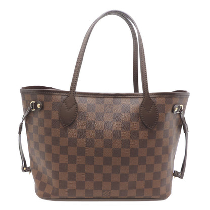 Louis Vuitton Neverfull PM Shoulder Bag Damier Brown