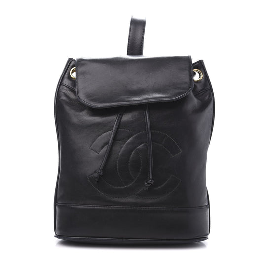 Lambskin CC Timeless Backpack Black