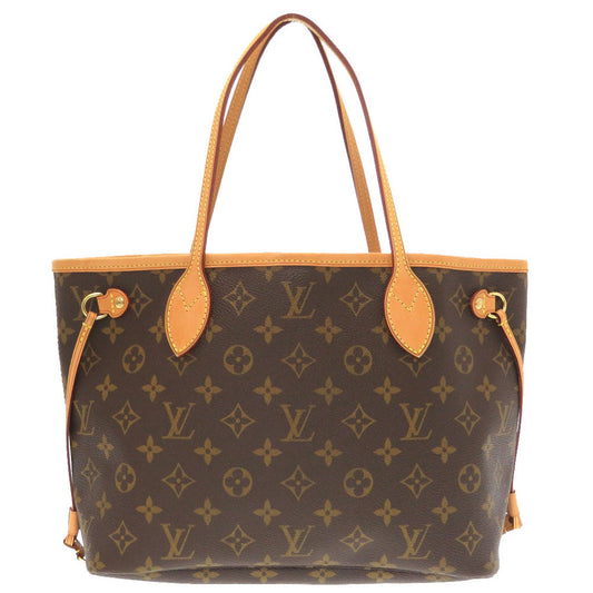 Louis Vuitton Monogram Neverfull PM Tote Bag Brown